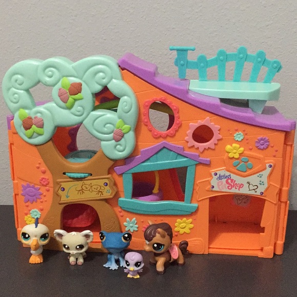 littlest pet shop playset